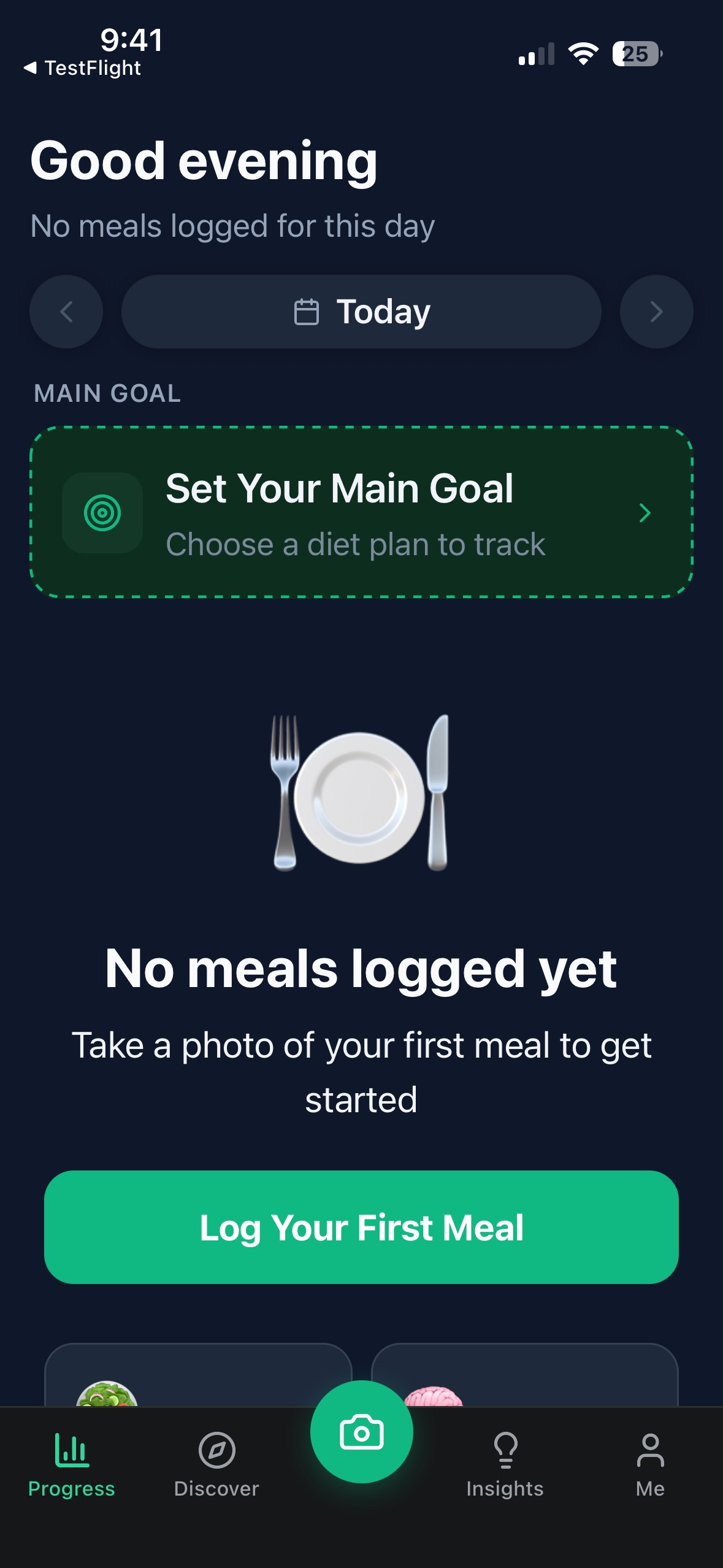 Qubis App Dashboard