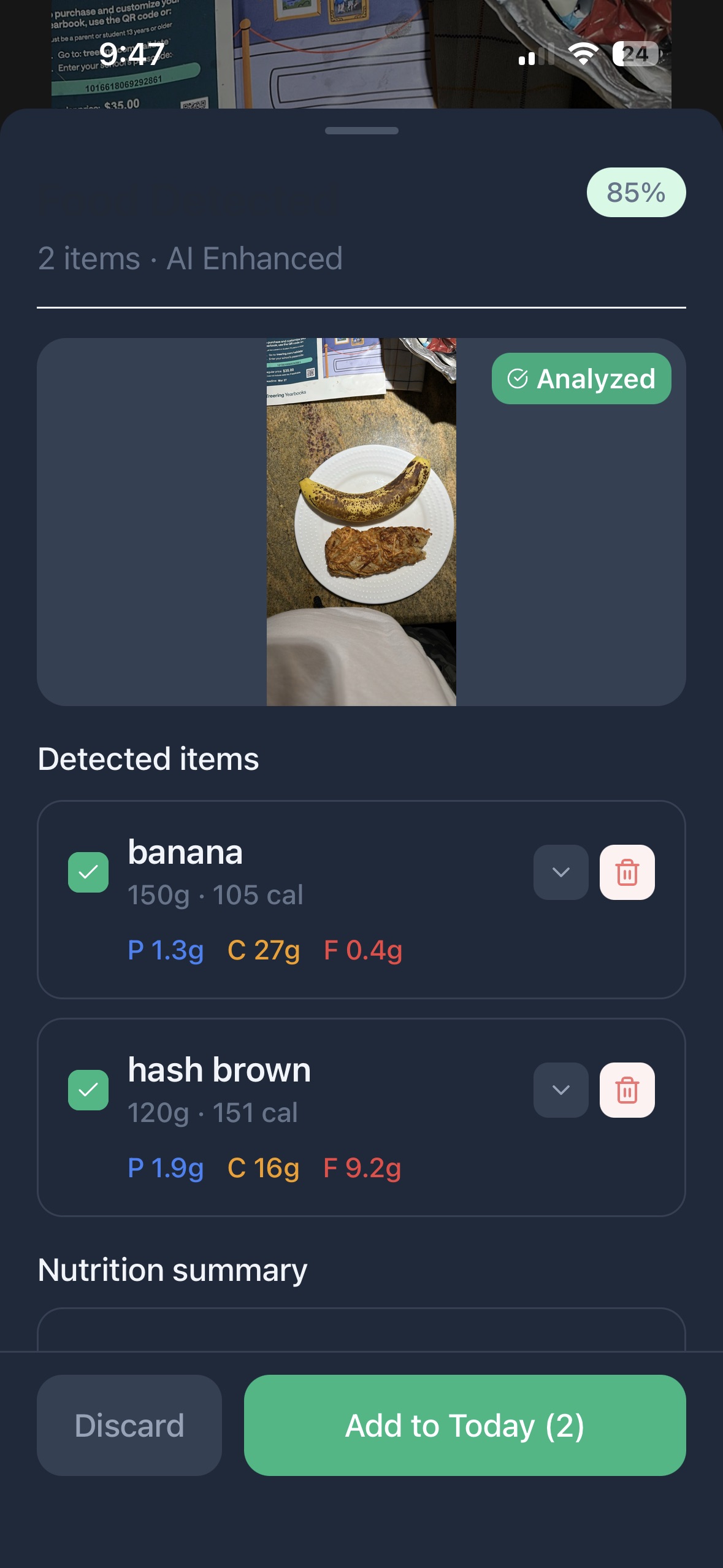 Watch sync